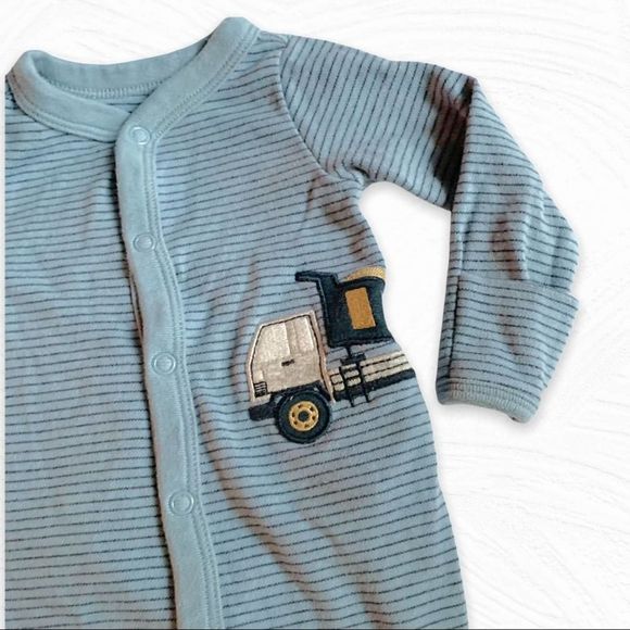 CartersāNBĀ Footie Pajamas & Snap-up Sleeper 2-piece Graphic/embroidered Stripes - Picture 6 of 9